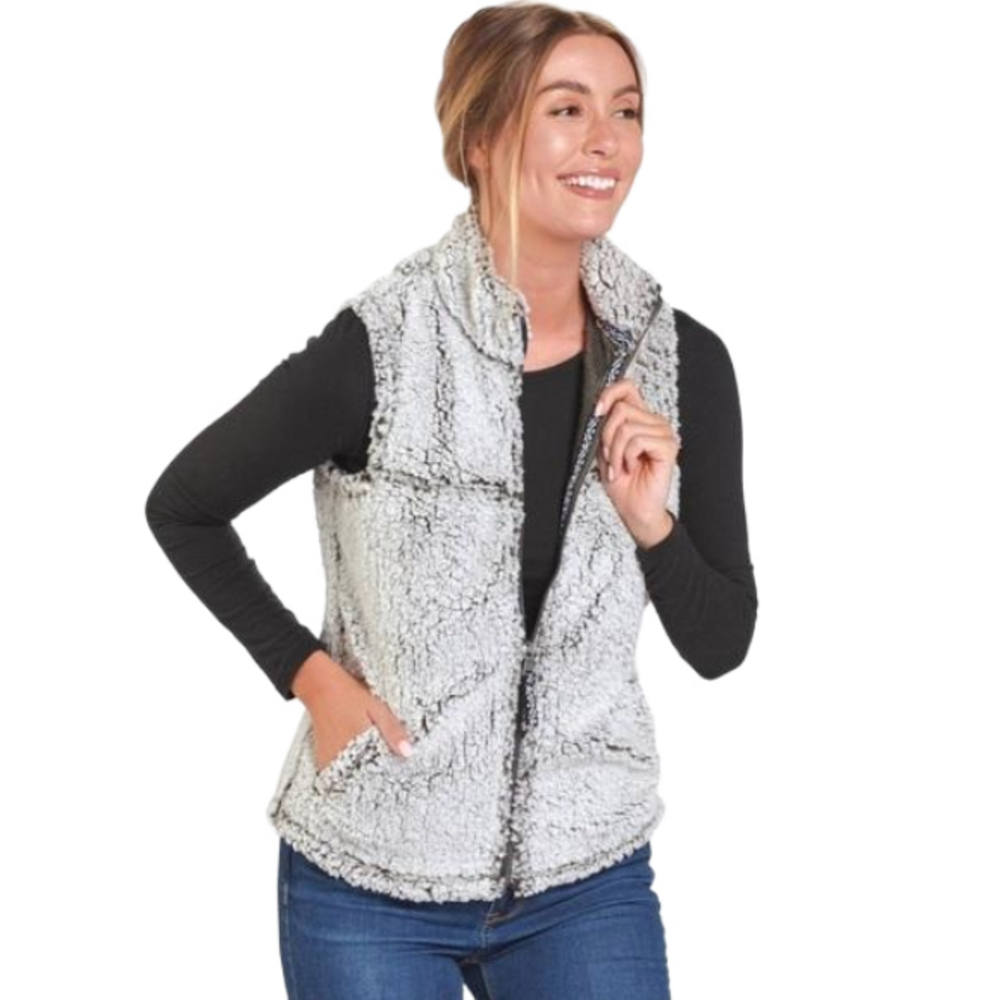 BOXERCRAFT Sherpa Grey Women’s Vest